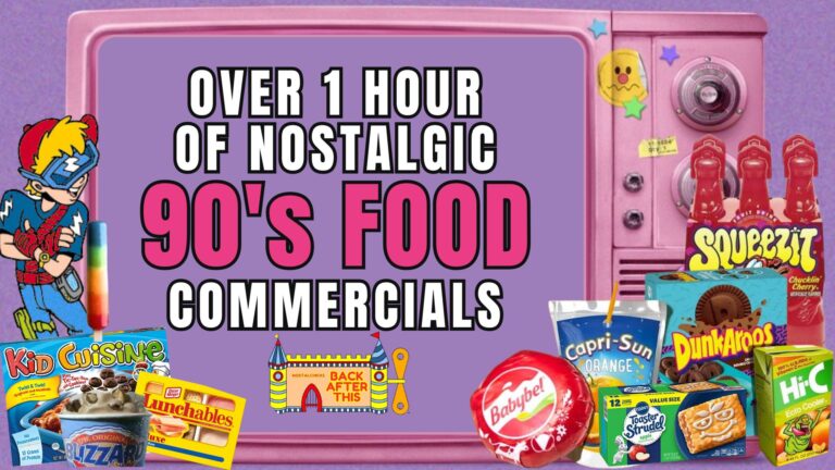 BACK AFTER THIS: OVER 1 HOUR OF NOSTALGIC 90’S FOOD COMMERCIALS