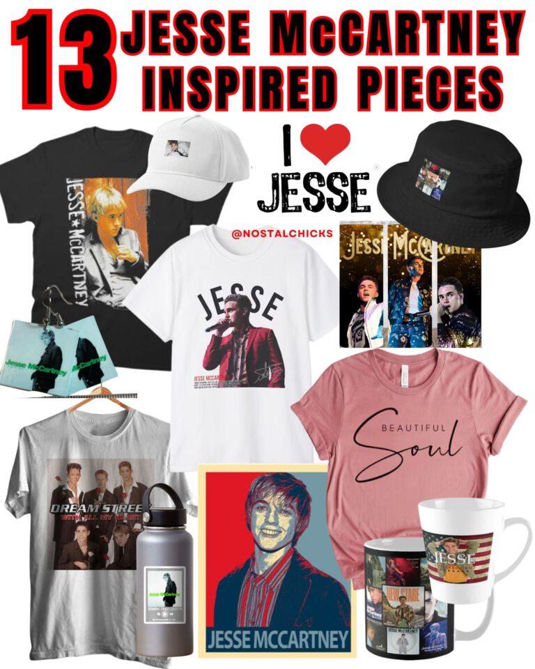 13 JESSE McCARTNEY INSPIRED PIECES