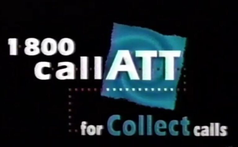 90’S CALL AT&T COLLECT CALLS COMMERCIAL