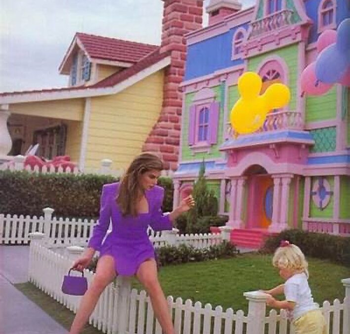 1991 DISNEY WORLD BRITISH VOGUE SHOOT