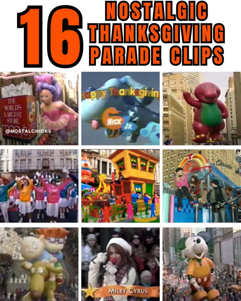 16 NOSTALGIC THANKSGIVING PARADE CLIPS