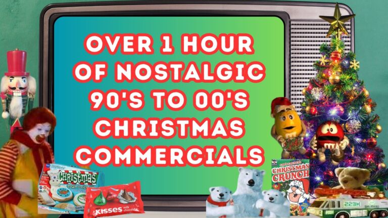 BACK AFTER THIS: OVER 1 HOUR OF NOSTALGIC 90’S TO 00’S CHRISTMAS COMMERCIAL