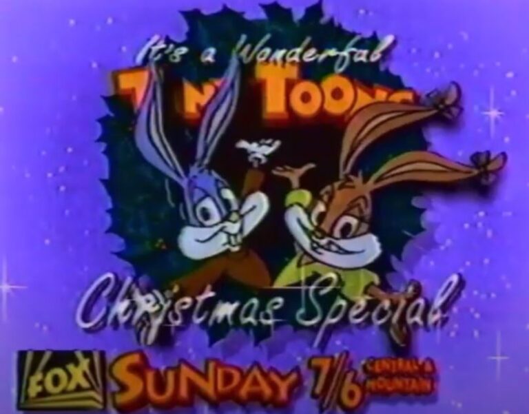 90’S TINY TOONS CHRISTMAS SPECIAL ON FOX COMERCIAL