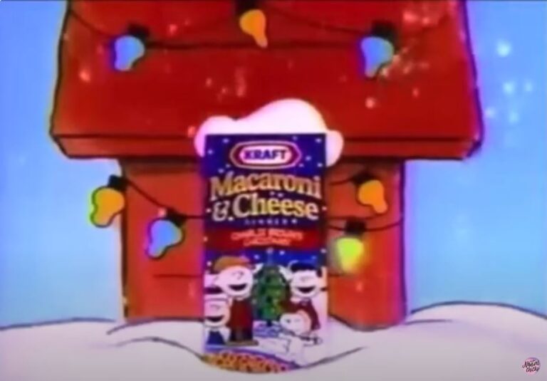 90’S KRAFT – CHARLIE BROWN CHRISTMAS MAC & CHEESE  COMMERCIAL