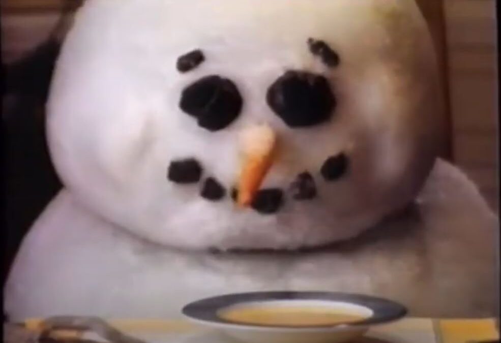 90’S CAMPBELL SOUP SNOWMAN COMMERCIAL