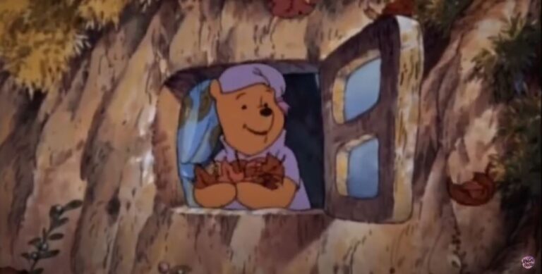 90’S WINNIE THE POOH’S GRAND ADVENTURE – FIRST DAY OF AUTUMN SCENE