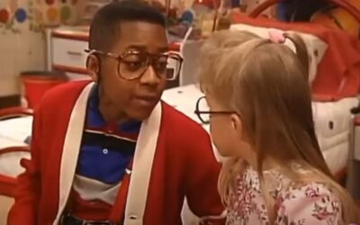 90’S FAMILY MATTERS & FULLHOUSE EPISODE- URKEL & STEPHANIE TALK ABOUT GLASSES SCENE