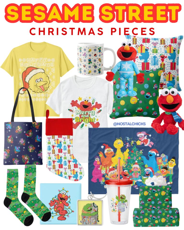 SESAME STREET CHRISTMAS PIECES