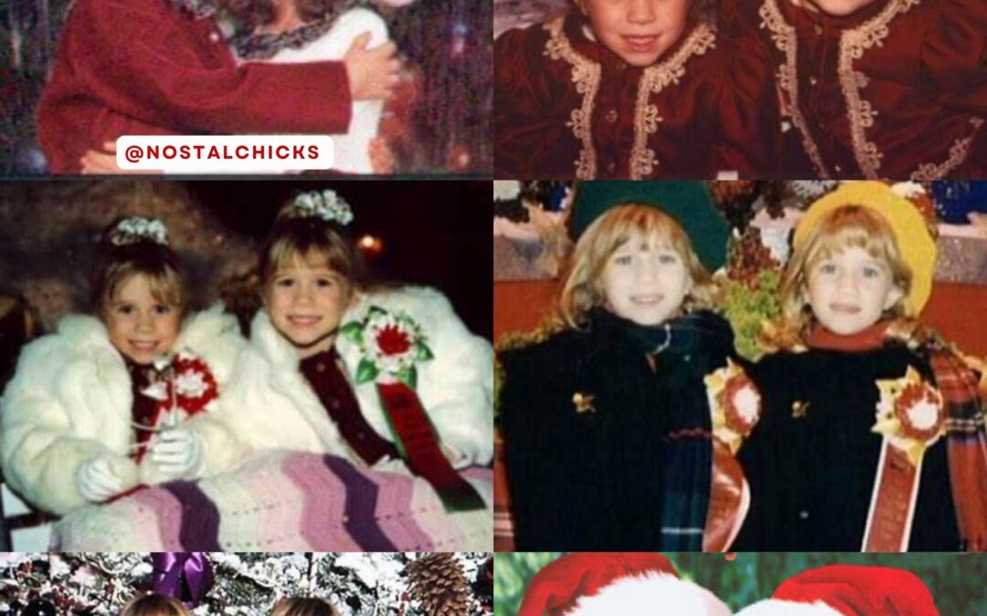 OLSEN TWINS HOLIDAY PHOTOS