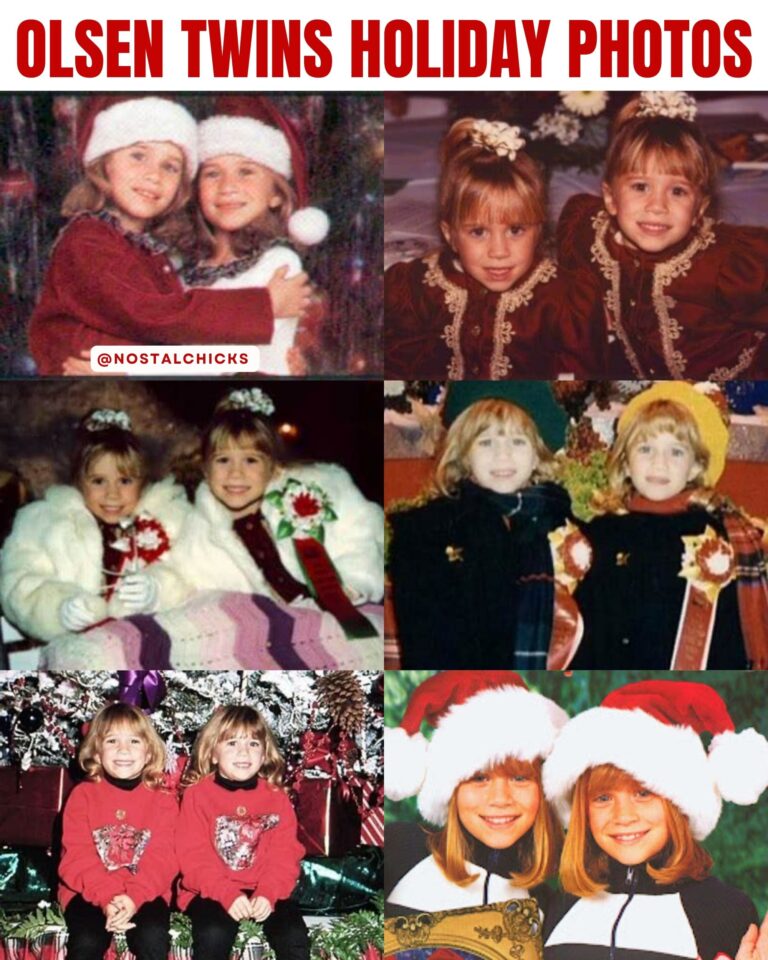 OLSEN TWINS HOLIDAY PHOTOS