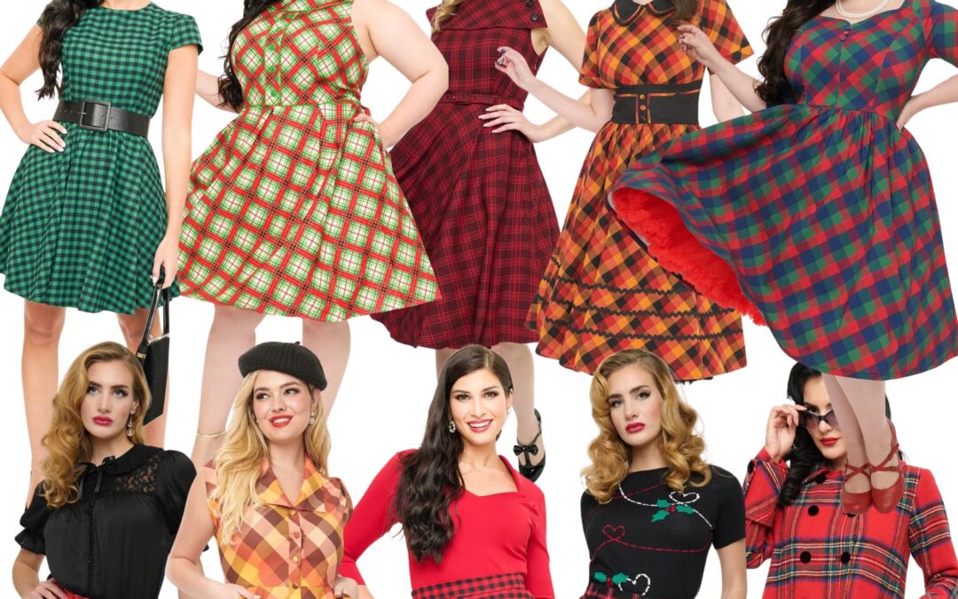 UNIQUE VINTAGE PLAID STYLES