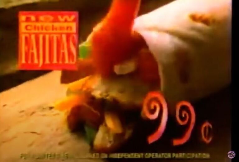 90’S McDONALDS CHICKEN FAJITA COMMERCIAL