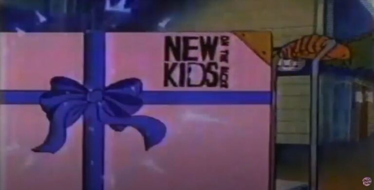 90’S NEW KIDS ON THE BLOCK ANIMATED SERIES – CHRISTMAS EPISODE