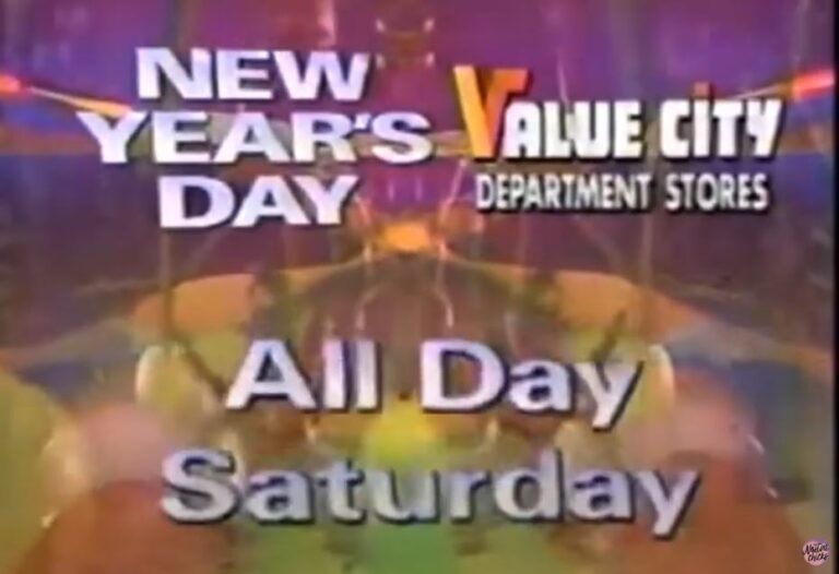 90’S VALUE CITY – NEW YEAR’S DAY SALE COMMERCIAL