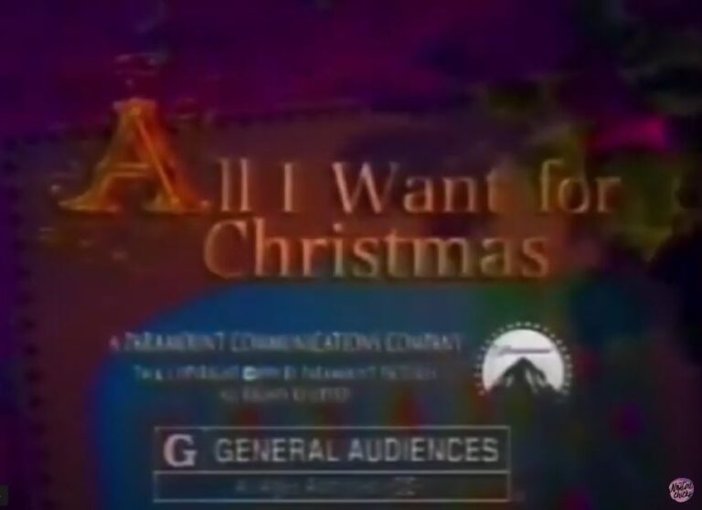 1991 ALL I WANT FOR CHRISTMAS MOVIE TRAILER