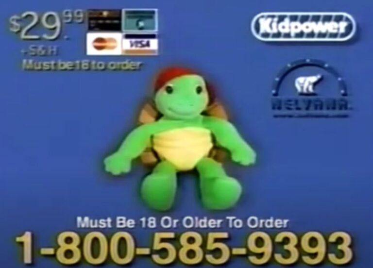 90’S TALKING FRANKLIN PLUSH TOY COMMERCIAL