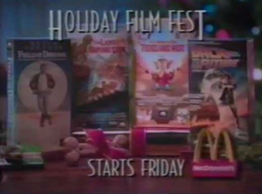 90’S McDONALD’S HOLIDAY FILM FEST COMMERCIAL