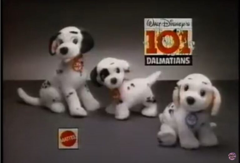 90’S 101 DALMATIANS PLUSH PUPPIES COMMERCIAL