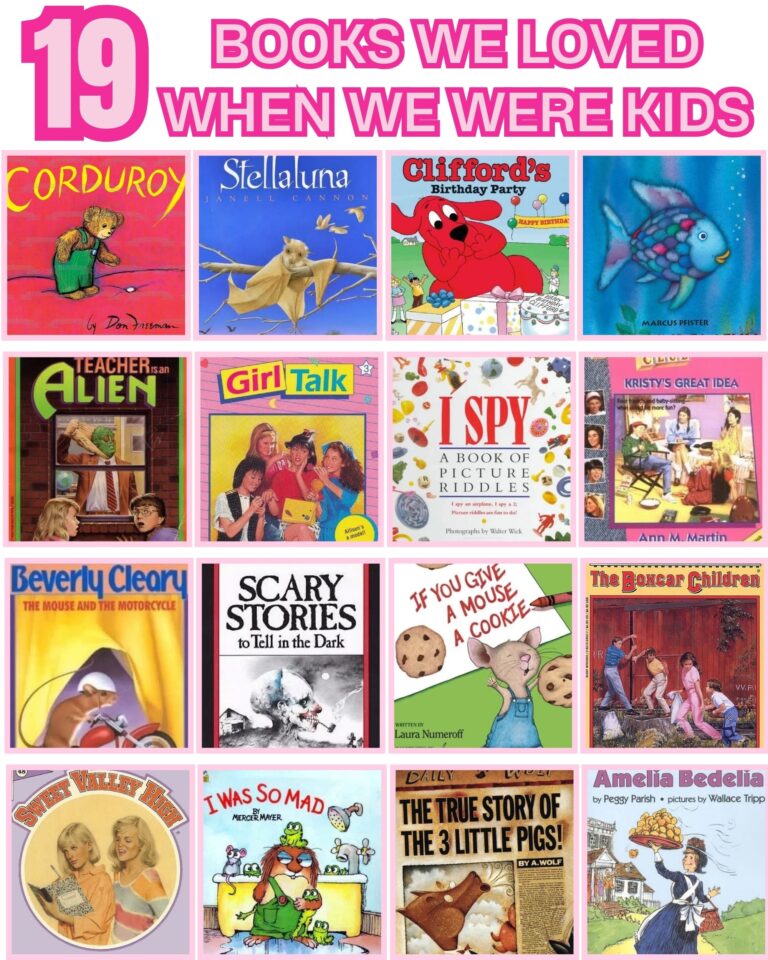 19 BOOKS WE LOVED WHEN WE WERE KIDS