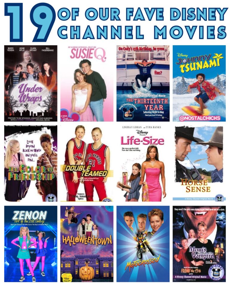 19 OF OUR FAVE DISNEY CHANNEL MOVIES