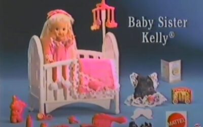 1994 BARBIE BABY SISTER KELLY TOY COMMERCIAL