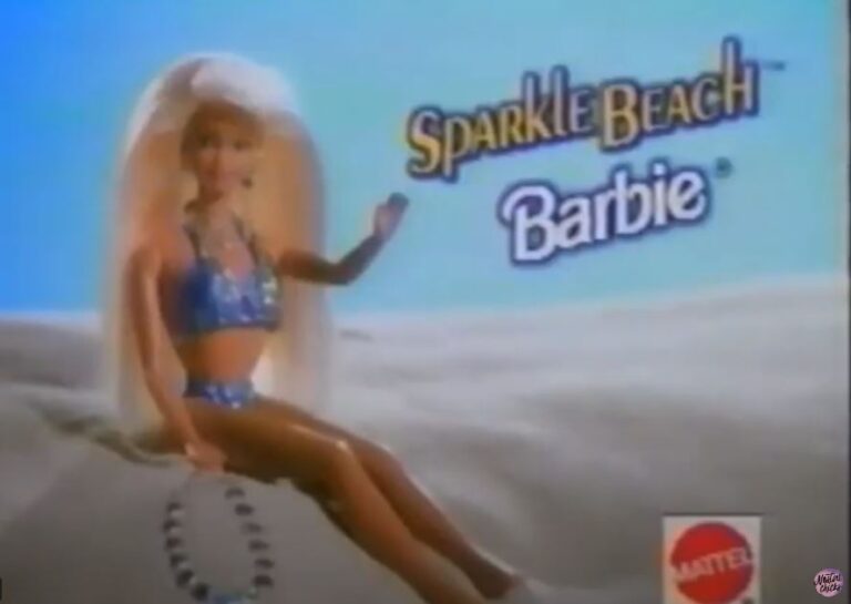 90’S SPARKLE BEACH BARBIE COMMERCIAL