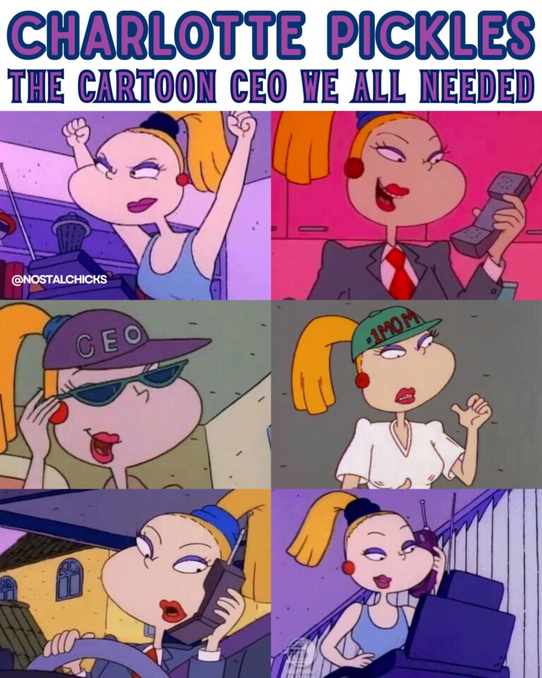 CHARLOTTE PICKLES IS THE CARTOON CEO WE ALL NEEDED