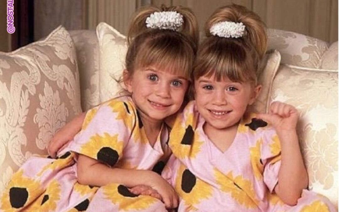 YOUNG OLSEN TWINS GIVING MAJOR NOSTALGIA VIBES