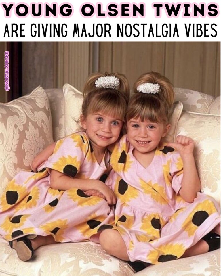 YOUNG OLSEN TWINS GIVING MAJOR NOSTALGIA VIBES