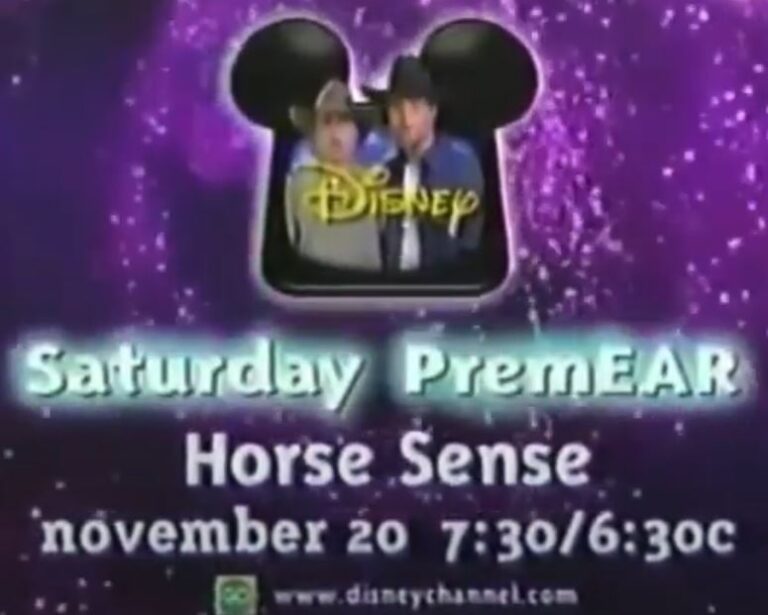 90’S DISNEY CHANNEL MOVIE – HORSE SENSE PROMO COMMERCIAL