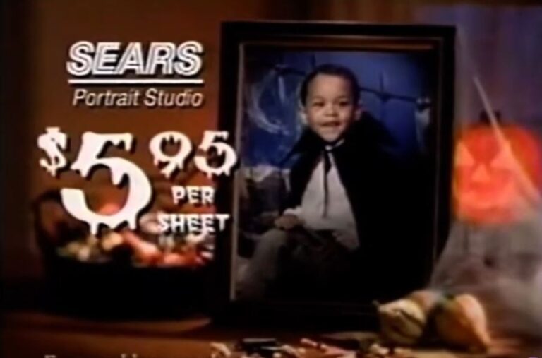 90’S SEARS HALLOWEEN PORTRAIT STUDIO COMMERCIAL