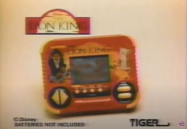 90’S TIGER’S GAME – THE LION KING HAND HELD GAME COMMERCIAL