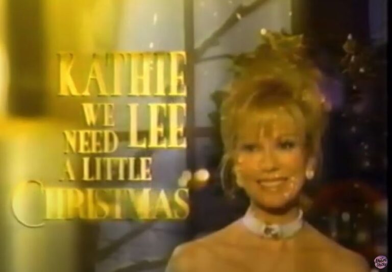 90’S KATHIE LEE WE NEED A LITTLE CHRISTMAS PROMO