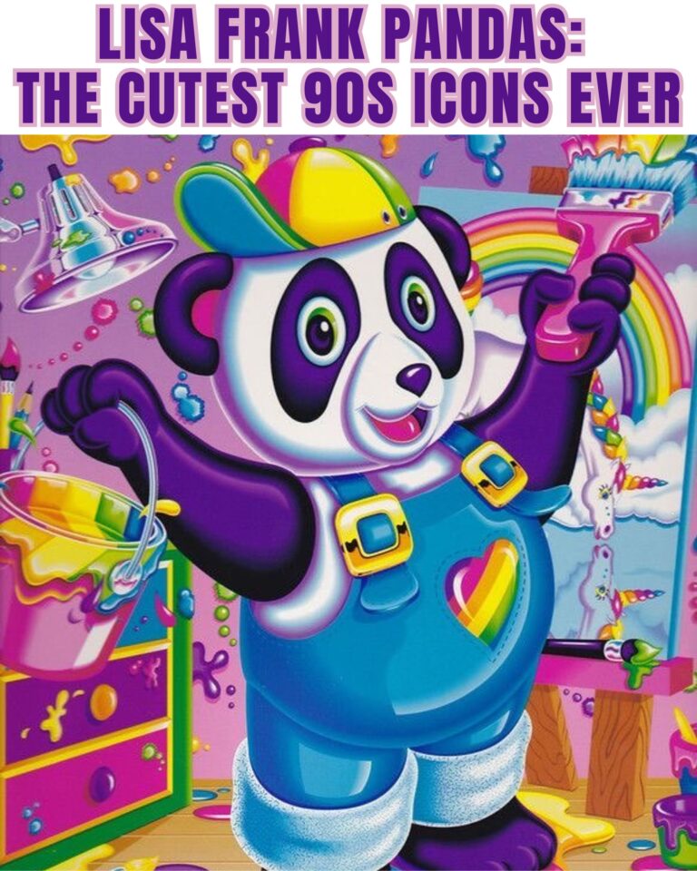 LISA FRANK PANDAS: THE CUTEST 90’S ICONS EVER